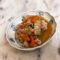 ナピト's cooksnap of when they made ✤豚肉団子と白菜の煮物✤.