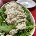 no1642's cooksnap of when they made 水菜とお豆腐のツナマヨサラダ.