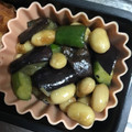 お願いひつじ's cooksnap of when they made 茄子ときゅうりの夏野菜と大豆の甘辛.