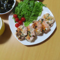 よちりん's cooksnap of when they made ふわぷりっ！エビとはんぺんの塩こんぶ団子.