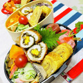 U☆kaoru's cooksnap of when they made ささみの梅シソチーズ巻き.