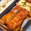 Nya6nya6's cooksnap of when they made めんつゆで簡単、肉巻きエリンギの照り焼き.