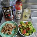 ebipeco's cooksnap of when they made ＊くるくる梅チー豚串＊.