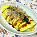 にきけん's cooksnap of when they made 焼きそばのかくれんぼ（オムそば）.