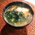 ふか谷's cooksnap of when they made 焼き肉屋さんよりも美味♡ワカ玉スープ.