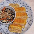 アクセル☆'s cooksnap of when they made 鰻巻きに憧れた…狐巻き卵.