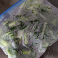 クックGT06PS☆'s cooksnap of when they made 切るだけ！小松菜冷凍保存.