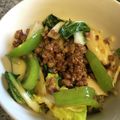 maxine's cooksnap of when they made 青梗菜の挽肉オイスター炒め.