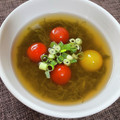 Rionaのおうち飯's cooksnap of when they made お酒のしめ♪めかぶの吸い物　柚子胡椒風味.