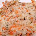 春海まひろ's cooksnap of when they made 離乳食9ヶ月☆手づかみそうめんのおやき.