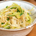 ｍａｈａ's cooksnap of when they made さっぱり！もやしときゅうりの梅ぽん和え.