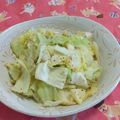 赤い電話's cooksnap of when they made レンジで簡単！箸休めレンジ蒸し？キャベツ.