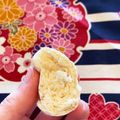 まきSU3LAH☆'s cooksnap of when they made 材料1つ＊お好み焼き粉でサクふわパン.