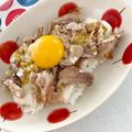 北のデビル。's cooksnap of when they made 塩だれでさっぱり♪豚バラとろろ丼.