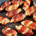 ★ちークック★'s cooksnap of when they made 簡単♪ちくわウインナーの照り焼き.