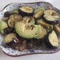 きらり流れ星's cooksnap of when they made ナスとアボカドのオリーブオイル炒め.