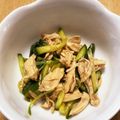 Marmo's cooksnap of when they made 簡単！鶏のササミ×三つ葉の柚子胡椒和え.