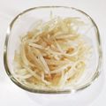 pinkyume's cooksnap of when they made もやしの濃口ごまナムル.