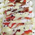 しーくれっと・らいふ's cooksnap of when they made 豆腐とスモークサーモン☆カプレーゼ風☆.