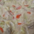 ゆうさき☆'s cooksnap of when they made ダマなし^ ^チキンと白菜のクリーム煮.