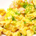 あきつま（杏花☆）'s cooksnap of when they made 簡単　えび卵とじ.