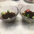 明日の風☆'s cooksnap of when they made ☆切って混ぜるだけカラフルもずく酢和え☆.