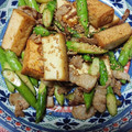 はむはむワンコ's cooksnap of when they made アスパラと厚揚げとしめじのバター醤油炒め.