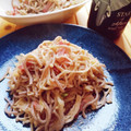 かわゆう1211's cooksnap of when they made えのきとネギの蕎麦パスタ.