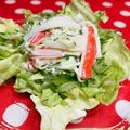 みっくママ's cooksnap of when they made カニカマきゅうり辛子マヨ.