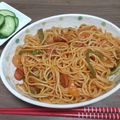 クックJUU6Z8☆'s cooksnap of when they made みんな大好き♪ナポリタン.