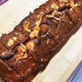 ゆいたん528's cooksnap of when they made チョコとナッツのパウンドケーキ.