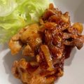 みにー2020's cooksnap of when they made ポークチャップはちみつ焼き.