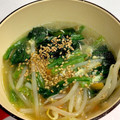☆megunyan☆'s cooksnap of when they made ◆具だくさん♪ほうれん草の中華スープ◆.
