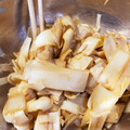あおこーママ's cooksnap of when they made 捨ててませんか？→筍の皮でピリ辛メンマ風.