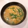 クックEBXFTK☆'s cooksnap of when they made 簡単・ネギとニラと卵のお味噌汁.