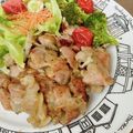 ネコカヨ's cooksnap of when they made 鶏とレンコンの焼き～長ねぎ甘いです～.