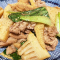 ゆっこ☆りん's cooksnap of when they made 筍と豚肉と小松菜のオイスター炒め.
