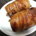 海ちゃん大好き♡'s cooksnap of when they made 簡単美味しー♪肉巻きおにぎりー♪.