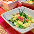 :☆tiara☆:'s cooksnap of when they made 彩りGood☆豆苗のマヨサラダ.