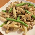 ★りなんち★'s cooksnap of when they made いんげんとしめじのアンチョビソテー.