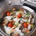 ボルガライス's cooksnap of when they made タラとエビのアクアパッツァ風♡時短♪簡単.