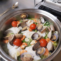ボルガライス's cooksnap of when they made タラとエビのアクアパッツァ風♡時短♪簡単.