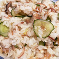 かつぞう☆'s cooksnap of when they made 夏！アジとキュウリの混ぜ寿司.