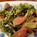 ダッフィーニーうに's cooksnap of when they made 簡単★サニーレタス消費にチャンプルー.