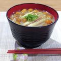 Yukiまむ's cooksnap of when they made ◆みょうがとなめこのお味噌汁◆.