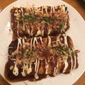 hitomik☆'s cooksnap of when they made 玉子焼き器で 四角いたこ焼き!.