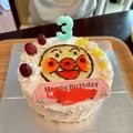 クック81GU05☆'s cooksnap of when they made アンパンマンケーキ☆キャラクターケーキ.