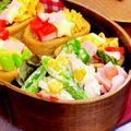 ルぴあ's cooksnap of when they made スナップエンドウとチキンのサラダ.