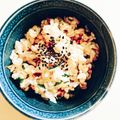 mayurich's cooksnap of when they made 混ぜるだけだよ！わかめご飯☆.