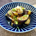 お料理ニャロメ's cooksnap of when they made 茄子のみぞれ焼き.